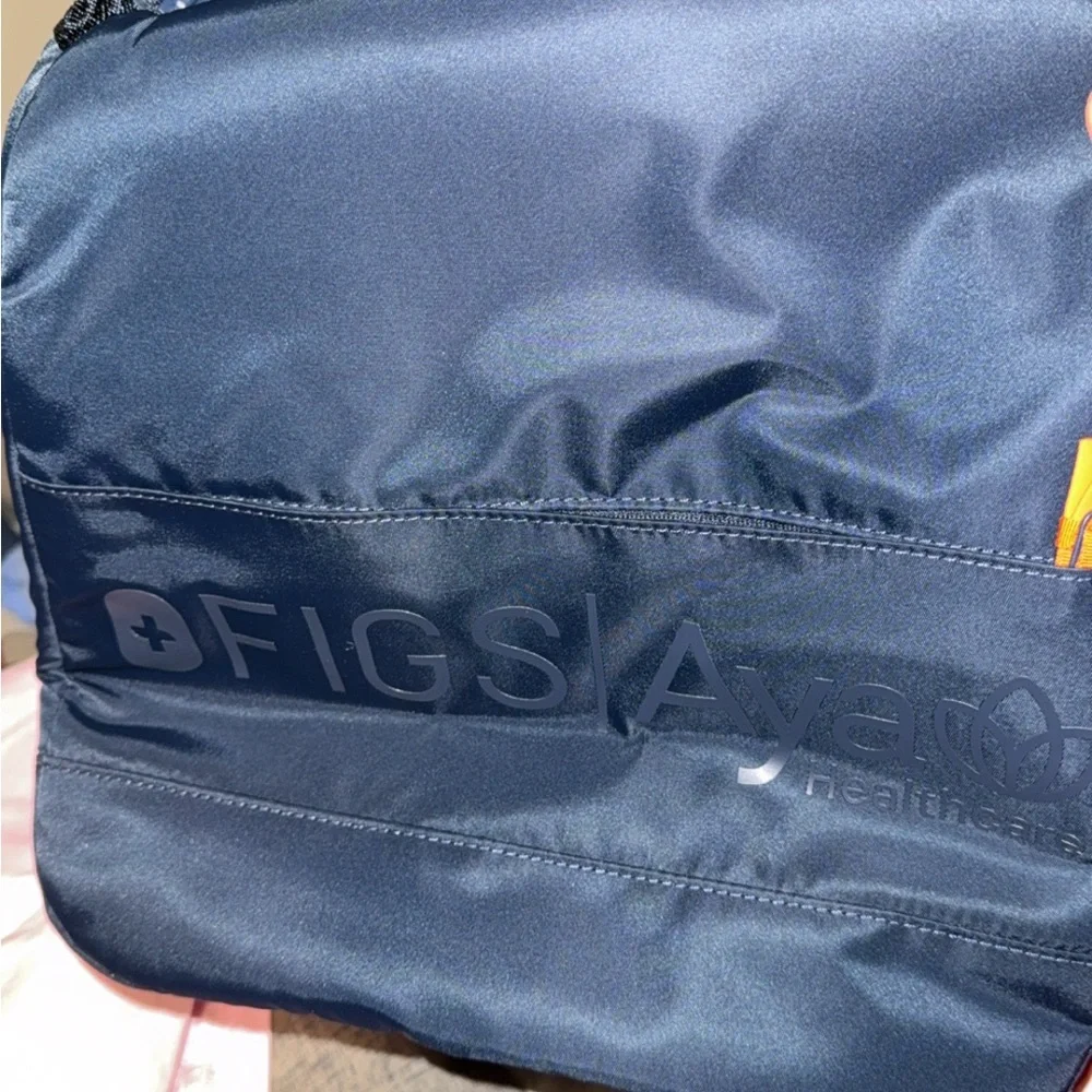 Figs Navy Blue travel Duffel Bag